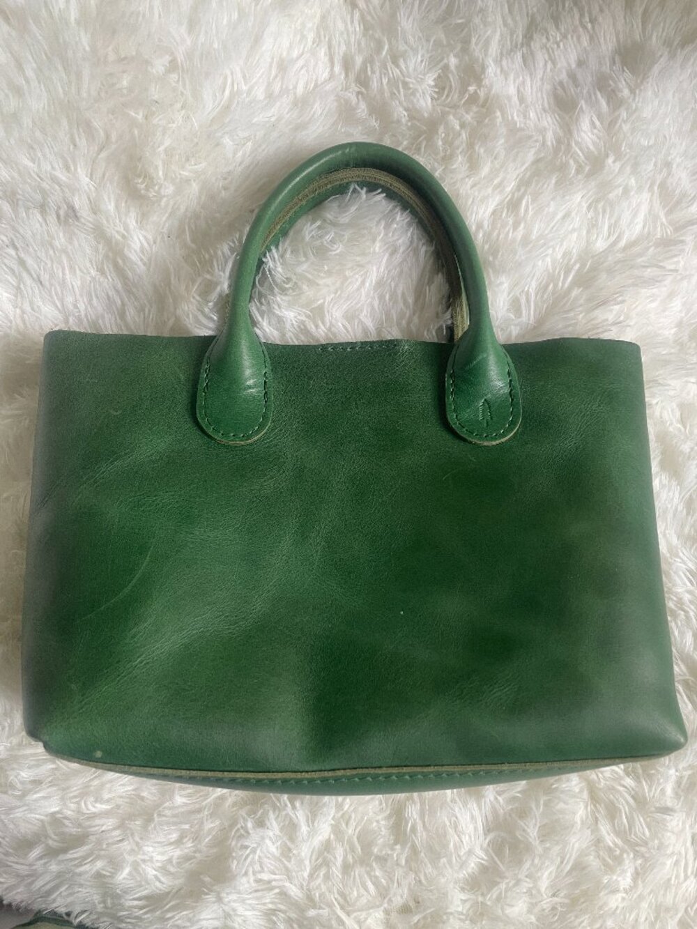 Portland Leather Large Raindrop Cowboy Mint